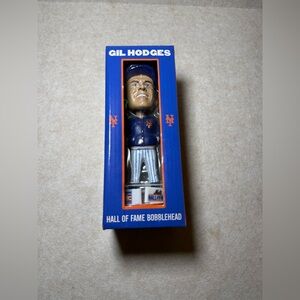 New York Mets Gil Hodges Hall of Fame 2022 Collectible Bobblehead Citifield NWT